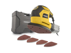 Powerplus POWX04810 handpalmschuurmachine 220W + 15 accessoires