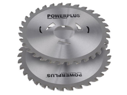 Powerplus POWX0680A cirkelzaagblad 125mm 32T 2 stuks 1