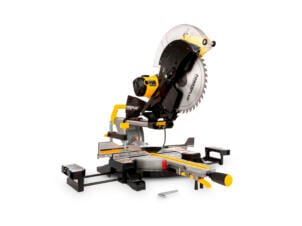 Powerplus POWX075751DB scie à onglet 2 biseaux télescopique 2000W 305mm
