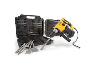 Powerplus POWX1199 marteau-perforateur 1500W + 17 accessoires