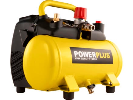 Powerplus POWX1721 compresseur 1100W 6l sans huile 1
