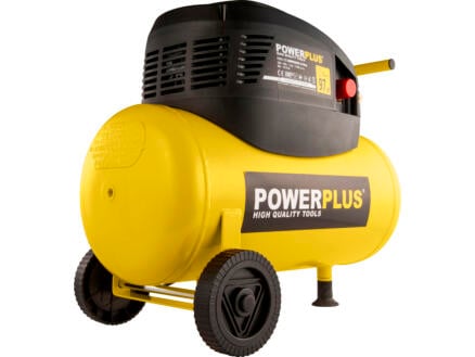 Powerplus POWX1725 compresseur 1100W 24l sans huile 1