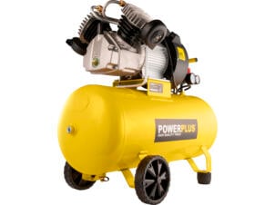 Powerplus POWX1770 compressor 2200W 50l oliegesmeerd