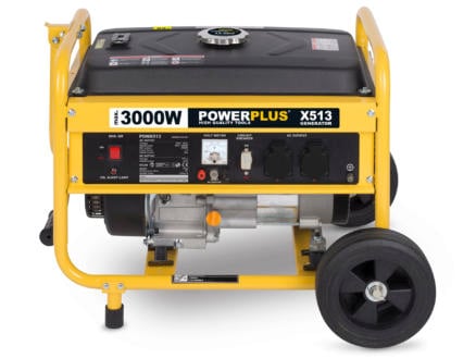 Powerplus POWX513 benzine generator 3000W 15l 1