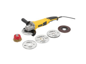 Powerplus POWXBOX015 meuleuse d'angle 1200W 125mm + 5 accessoires