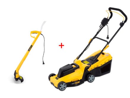 Tochi boom deksel Geruststellen Powerplus POWXG6210T elektrische grasmaaier 1200W 32cm + trimmer 250W 22cm | Hubo Tochi boom deksel Geruststellen Powerplus POWXG6210T elektrische grasmaaier 1200W 32cm + trimmer 250W 22cm | Hubo