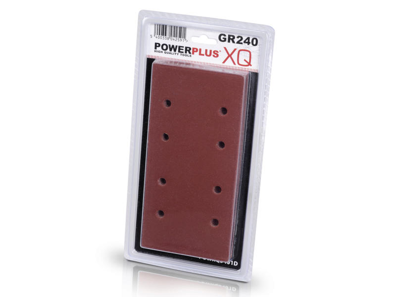 Powerplus XQ POWXQ5401D papier abrasif G240 10 pièces