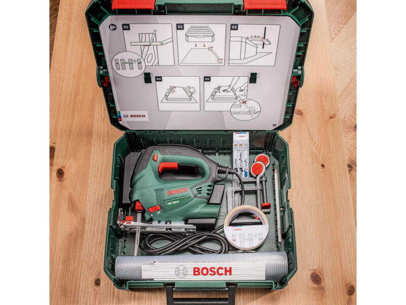 Bosch PST 700 E decoupeerzaag 500W + SystemBox