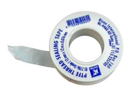 Bison PTFE afdichtingsband 12mm 1