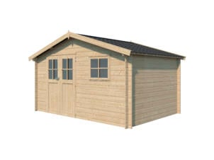 Gardenas Palermo L abri de jardin en bois 415x295x248 cm chalet protection anticondensation