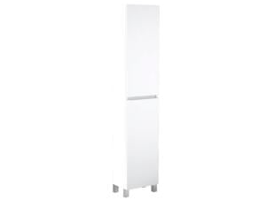 Aquatrends Palm meuble colonne 35cm 2 portes blanc mat