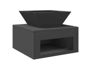 Panier à feu 50x50x40 cm acier noir