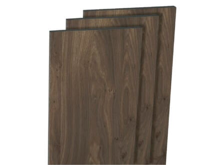 Panneau de meuble 250x30 cm chêne foncé 1