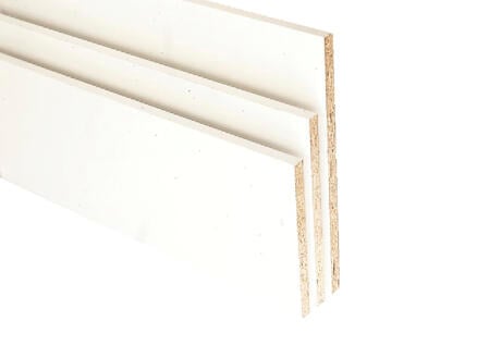 Panneau de meuble blanc 250x20 cm épaisseur 18mm 1