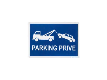 Panneau parking privé 1