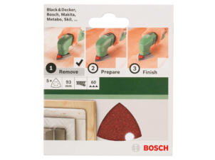 Bosch Papier abrasif G60 93mm
