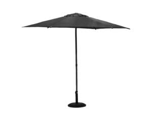 Parasol Soya 2,7m gris foncé
