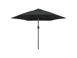 Parasol met LED-verlichting 300cm antraciet