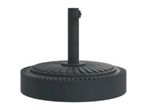 Parasolvoet voor stokken van Ø38/48 mm 25kg rond