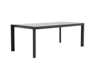 Parma table de jardin 205x100 cm gris
