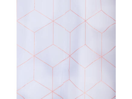 Differnz Pastillo rideau de douche 180x200 cm blanc 1
