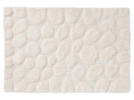 Sealskin Pebbles tapis de bain 90x60 cm ivoire 1