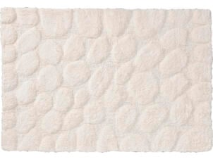 Sealskin Pebbles tapis de bain 90x60 cm ivoire