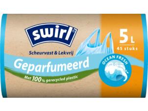 Swirl Pedaalemmerzakken 5l ocean 45 stuks