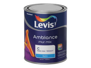 Levis Peinture murale Ambiance satinée 1l mix clear base de mélange