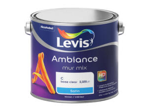 Levis Peinture murale Ambiance satinée 2,5l mix clear base de mélange