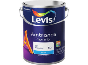 Levis Peinture murale Ambiance satinée 5l mix blanc base de mélange