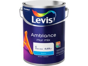 Levis Peinture murale Ambiance satinée 5l mix clear base de mélange