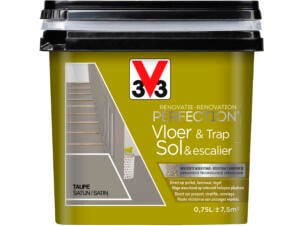 V33 Perfection peinture rénovation sol & escalier satin 0,75l taupe