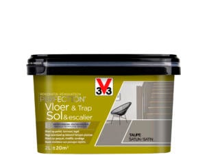 V33 Perfection peinture renovation sol & escalier satin 2l taupe