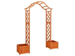 Pergola met plantenbak 1,75x0x40x2,04 m vurenhout
