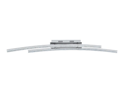 Eglo Pertini LED plafondlamp 2x10,8 W chroom 1