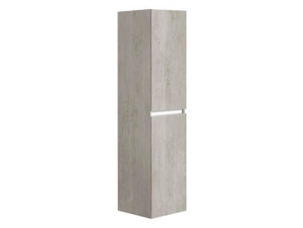 Allibert Pesaro kolomkast 40cm 2 deuren licht beton 1