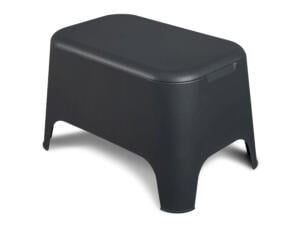 Toomax Petra tuintafel 59x39x36 cm antraciet