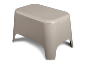 Toomax Petra tuintafel 59x39x36 cm taupe grijs