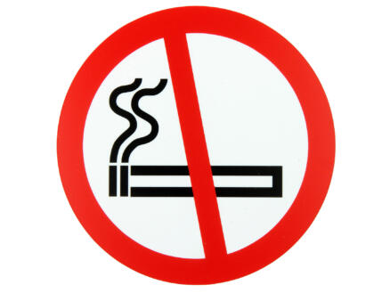 Pictogram verboden te roken 18cm 1