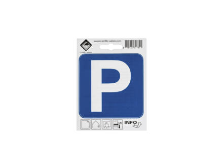 Pictogramme autocollant parking 10x10 cm 1