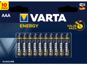 Varta Pile Energy AAA 10 pièces