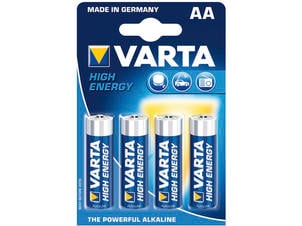Varta Pile High Energy AA 1,5V 4 pièces