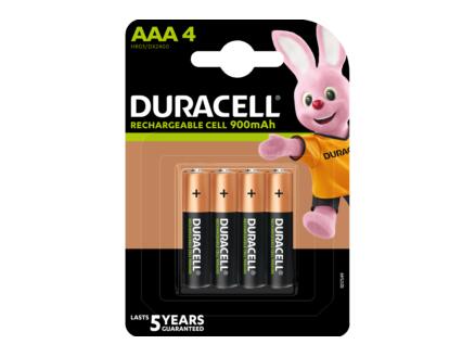 Duracell Pile NI-MH AAA 800mAh 4 pièces