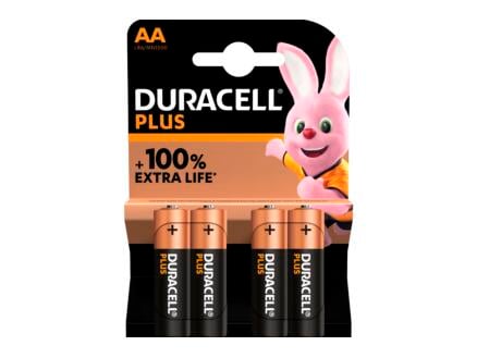 Duracell Pile Plus P1,5V AA 4 pièces 1