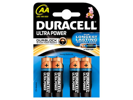 Duracell Pile Ultra Power AA 1,5V 4 pièces 1