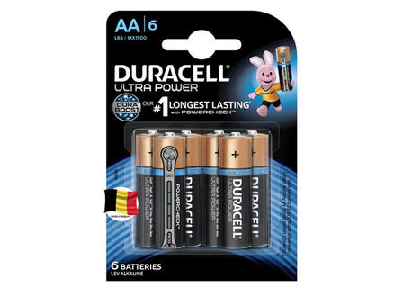Duracell Pile alcaline Ultrapower AA 6 pièces 1