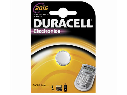 Duracell Pile bouton DL2016 3V 1