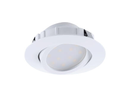 Eglo Pineda spot LED encastrable 6W orientable blanc 1