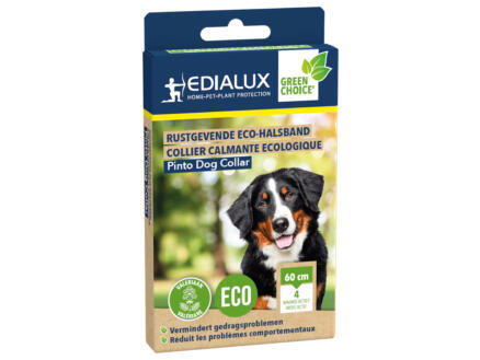 Edialux Pinto Dog Collar rustgevende eco-halsband 1